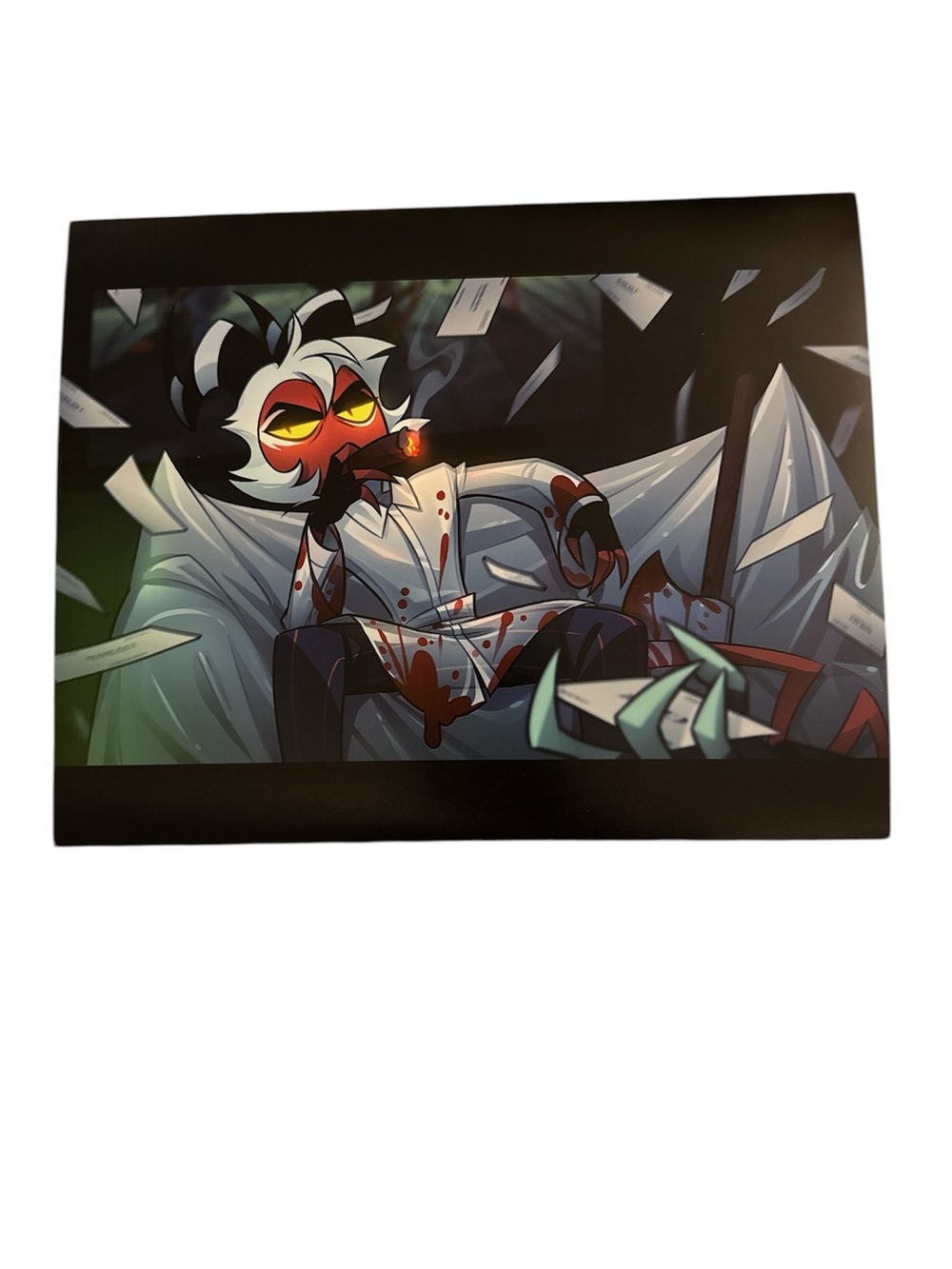 Crimson Halloween Print